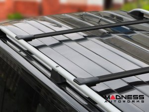 Volkswagen ID. Buzz Roof Rack Cross Bars - Black - for OEM Roof Rails Volkswagen ID. Buzz Roof Rack Cross Bars - Black - for OEM Roof Rails